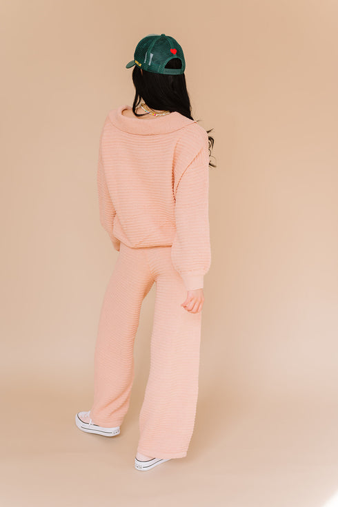 Dream State Knit Set // Blush